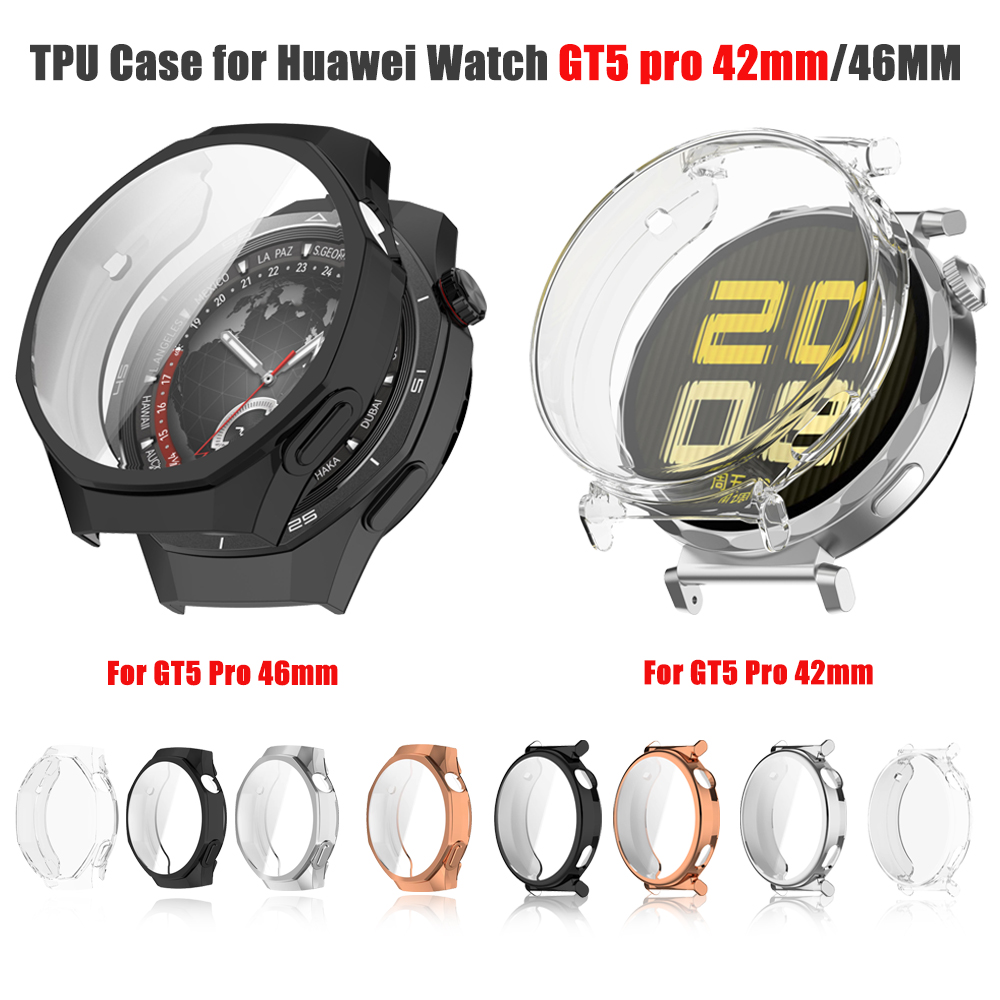 Titan Smartwatch Accessories - TPU Case Voor Huawei Horloge GT5