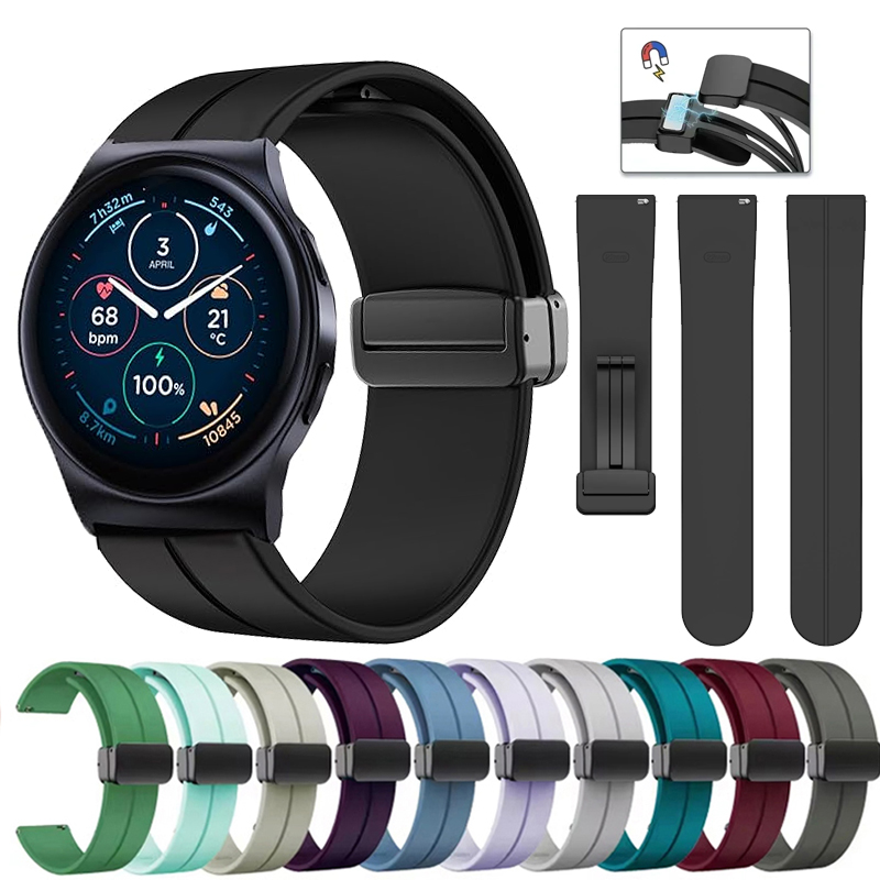 Motorola Smartwatch Accessories - 20 mm 22 mm zachte siliconen