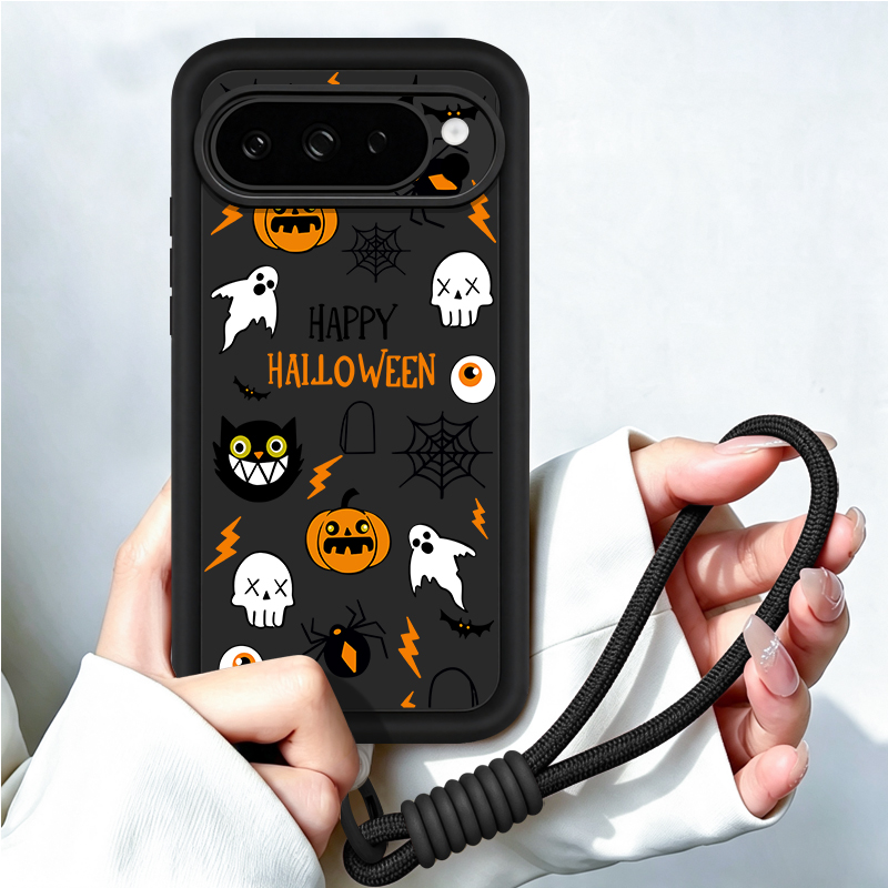 Cartoon Halloween-patroon tele - Google Pixel 9 recensie en prijs