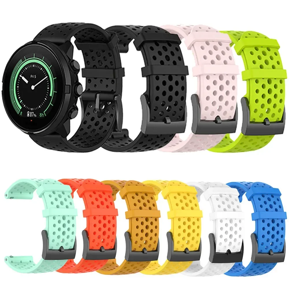 24 mm siliconen band voor SUUN - Fossil Smartwatch Accessories recensie en prijs