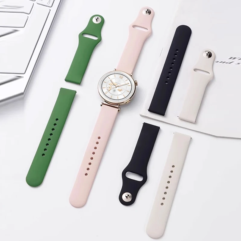 18mm Siliconen Horlogeband Voo - Fossil Smartwatch Accessories recensie en prijs