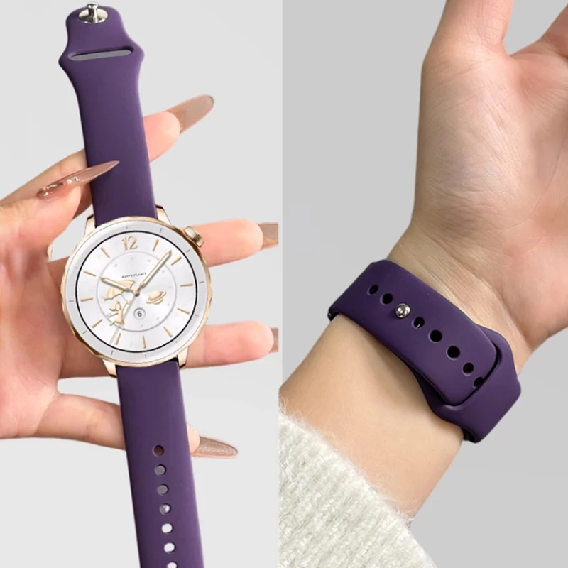 18mm Siliconen Horlogeband Voo - Fossil Smartwatch Accessories recensie en prijs