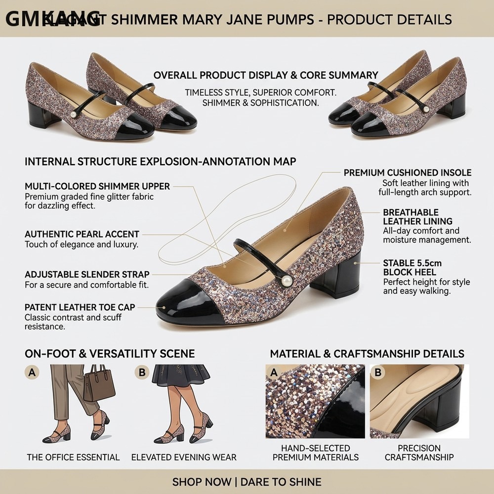Klassieke Mary Jane Platform S - Leather Classic Strap recensie en prijs