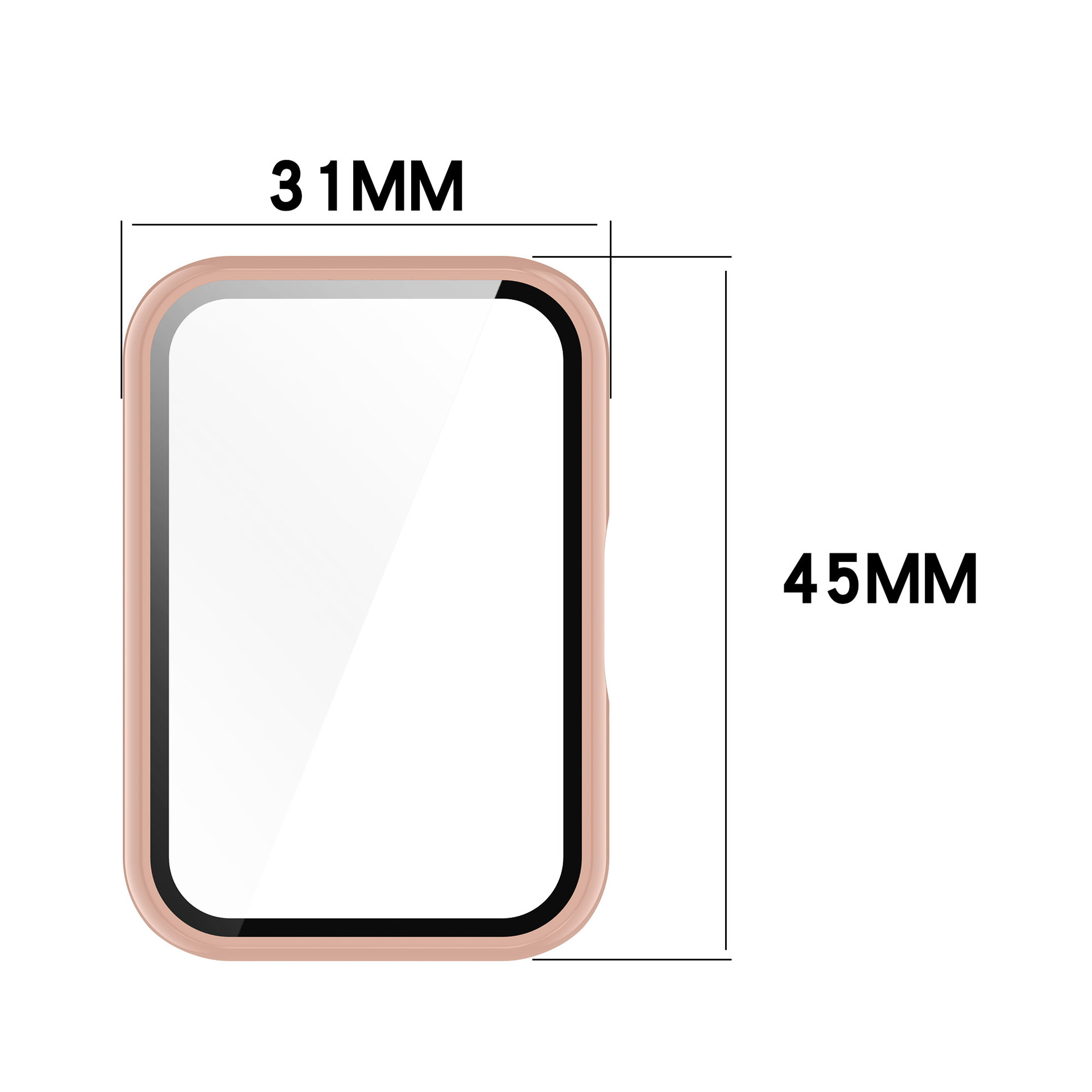 Glas + hoesje voor Samsung Gal - Samsung Smartwatch Accessories recensie en prijs