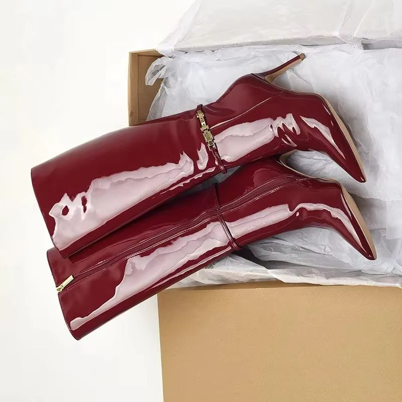 Puntige neus Stiletto hoge hak - Leather Classic Strap recensie en prijs