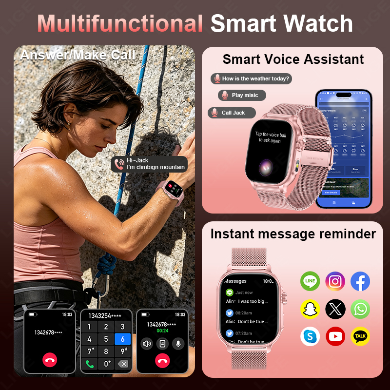 2026 Nieuwe 1400mAh Grote Batt - Smartwatch X12 recensie en prijs