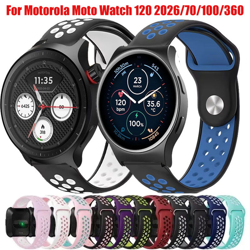 20mm 22mm Ademende Vervanging  - Motorola Smartwatch Accessories recensie en prijs