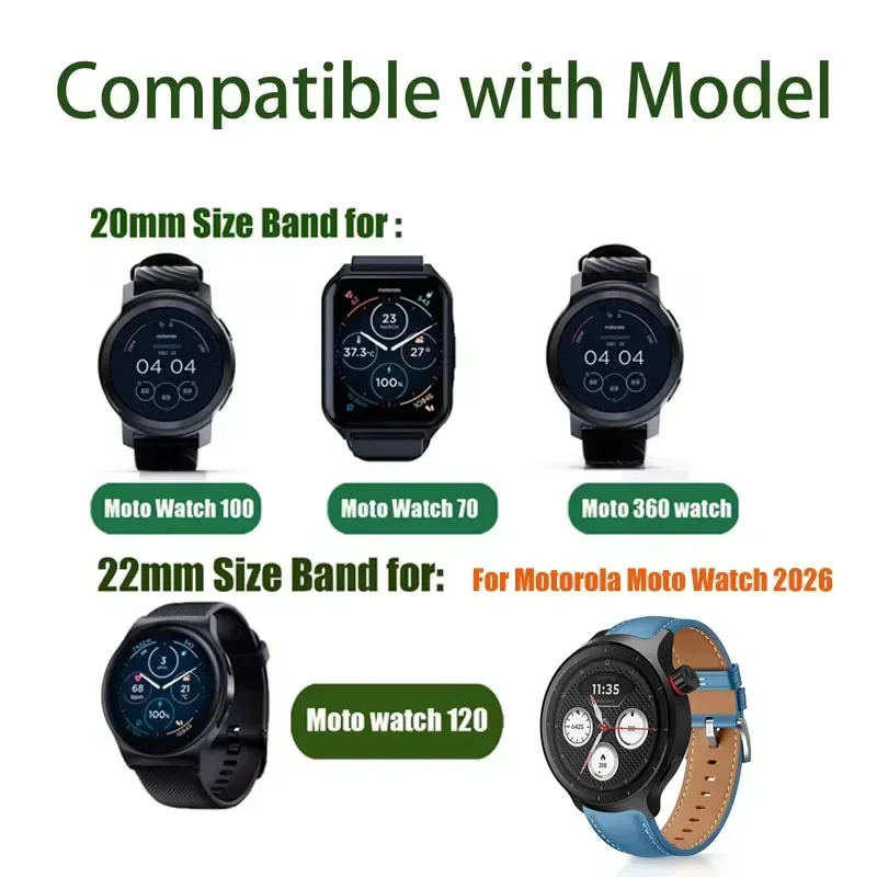 20mm 22mm Ademende Vervanging  - Motorola Smartwatch Accessories recensie en prijs